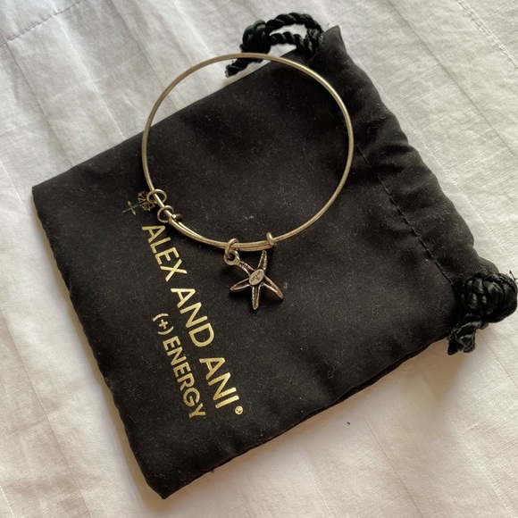 Alex and Ani Silver Starfish Bracelet - Picture 8 of 9
